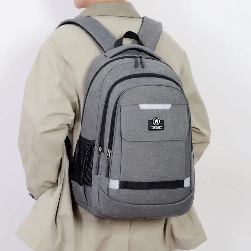DJ.SPIRIT Oxford Backpack Regular Men's Multicolor-1