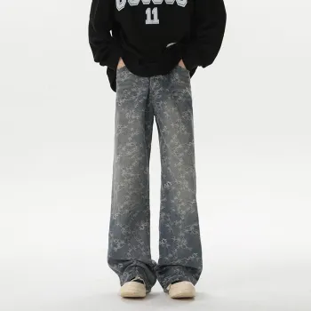 ZMHT Jeans Unisex Blue