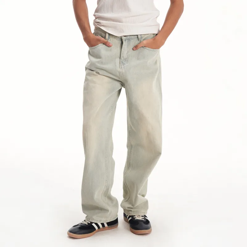 BIPOLAR Pants Unisex Light Blue-2