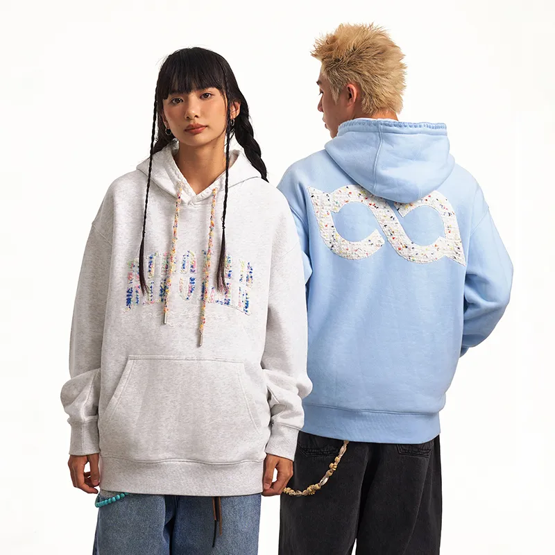 BIPOLAR Sweatshirt Unisex Light Heather Gray Blue-6
