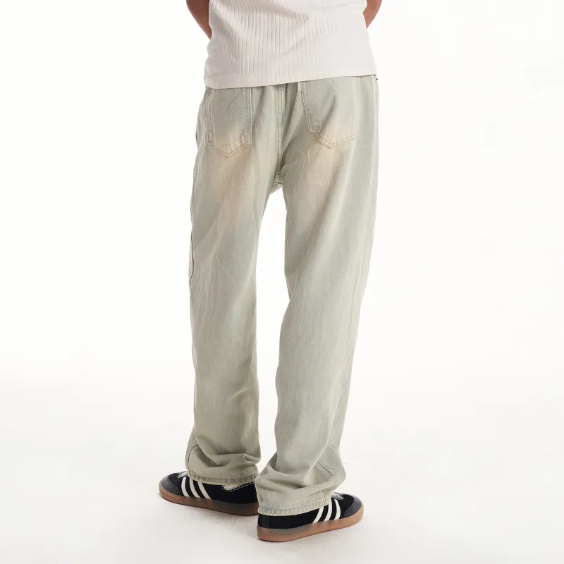 BIPOLAR Pants Unisex Light Blue-4