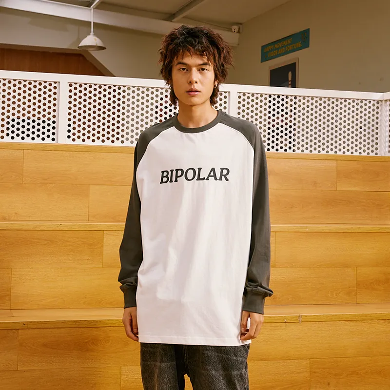 BIPOLAR T-Shirt Unisex White Black-7