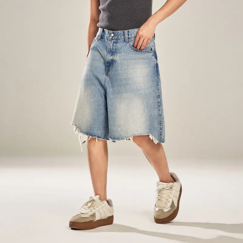 BIPOLAR Denim Shorts Unisex-7