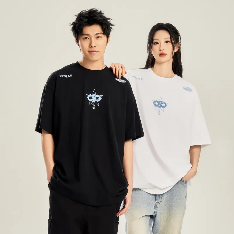 BIPOLAR STA Collaboration Short Sleeved T Shirts Unisex-5