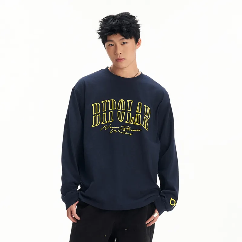 BIPOLAR T Shirt Unisex White Heather Gray Black Navy Blue-26