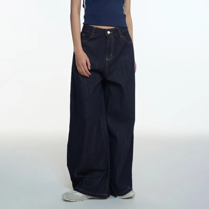 BIPOLAR Jeans Unisex Dark Blue-2