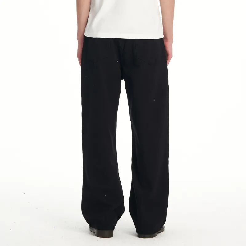 BIPOLAR Jeans Pants Unisex Black-5