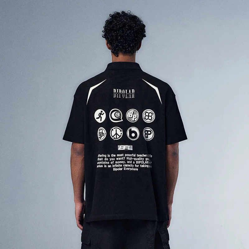BIPOLAR Polo Shirts Unisex-5