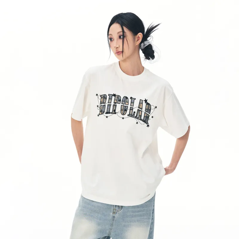 BIPOLAR Summer 100% Cotton American Vintage Hip Hop T Shirt For Men Unisex-2