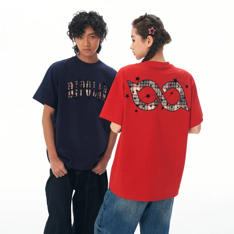 BIPOLAR Summer 100% Cotton American Vintage Hip Hop T Shirt For Men Unisex-14