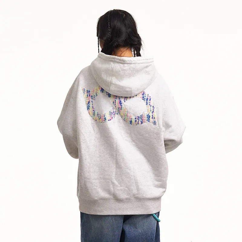BIPOLAR Sweatshirt Unisex Light Heather Gray Blue-2