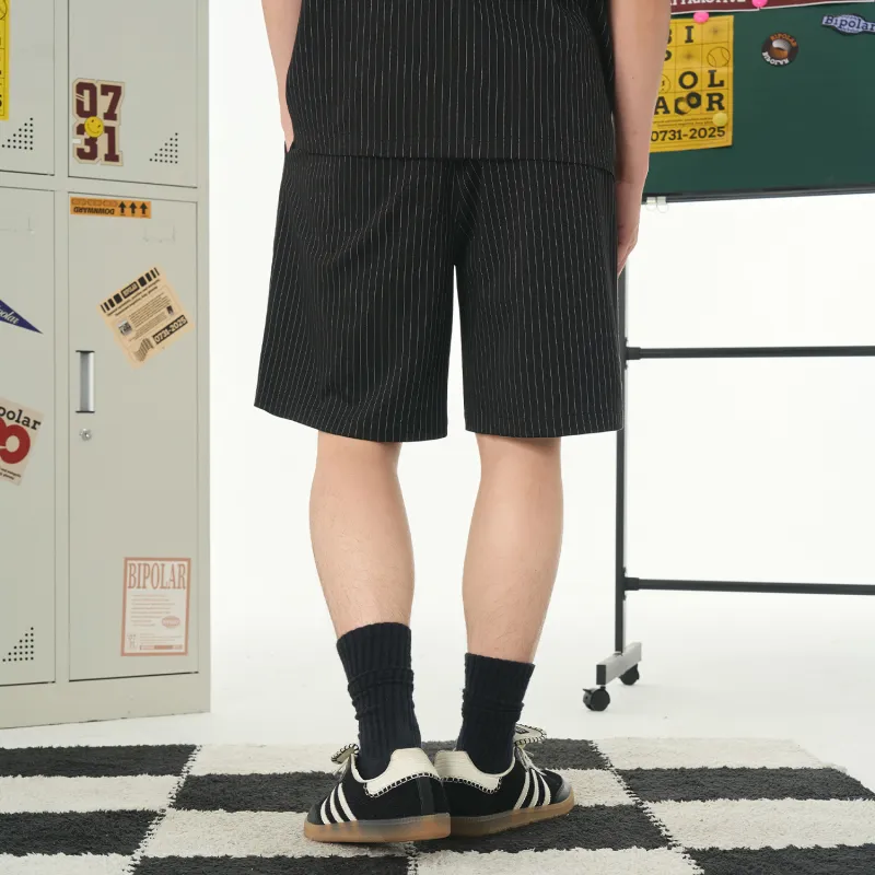 BIPOLAR Casual Shorts Unisex Black-3