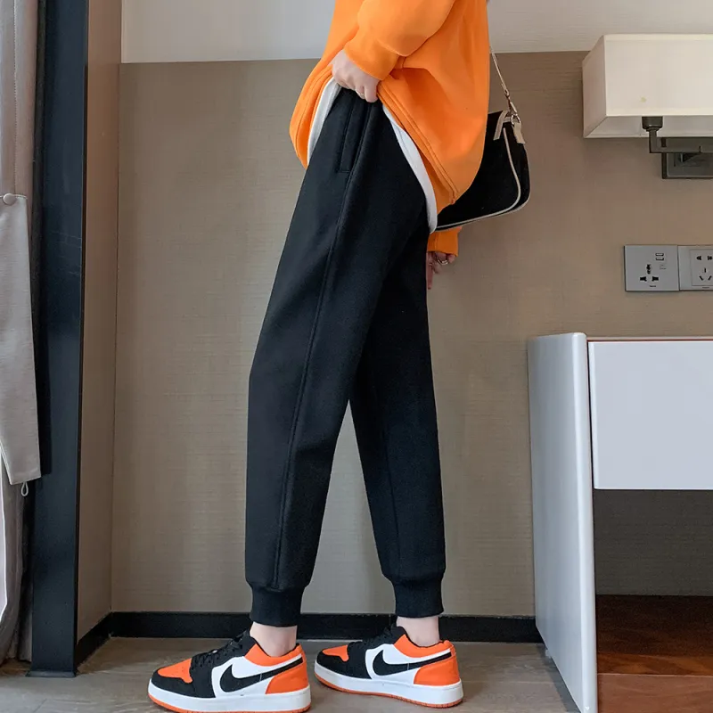Muzi Knitted Sports Pants Women's-8