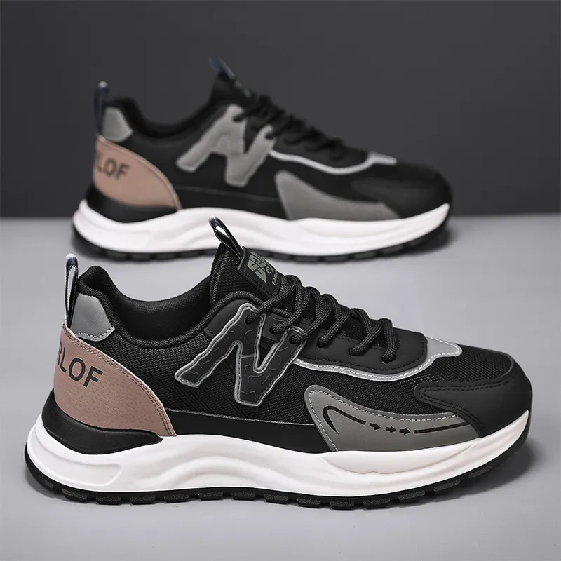 Kangaroo Head Theme Collection Abrasion Resistant Low Top Casual Shoes Men's-5