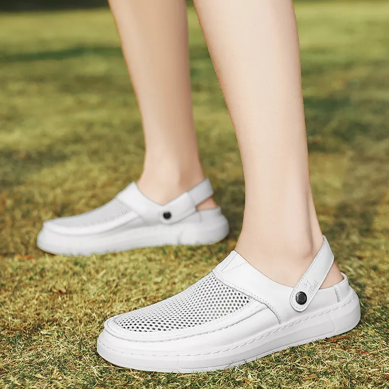 Kangaroo Head Slip Resistant Closed Toe Slippers Men's-6