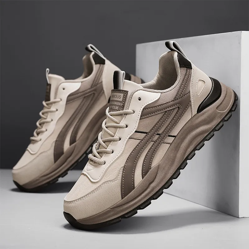 Kangaroo Head Abrasion Resistant Low Top Skateboard Shoes Men's-6