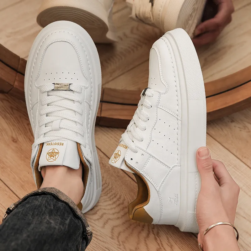 Kangaroo Head Slip-Resistant Low-Top Skateboard Shoes Men's-6