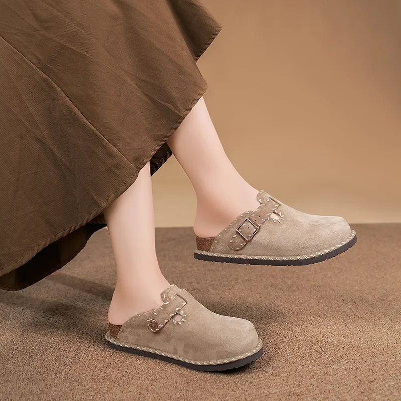 Kangaroo Head Odor Resistant Closed Toe Slippers Unisex-11