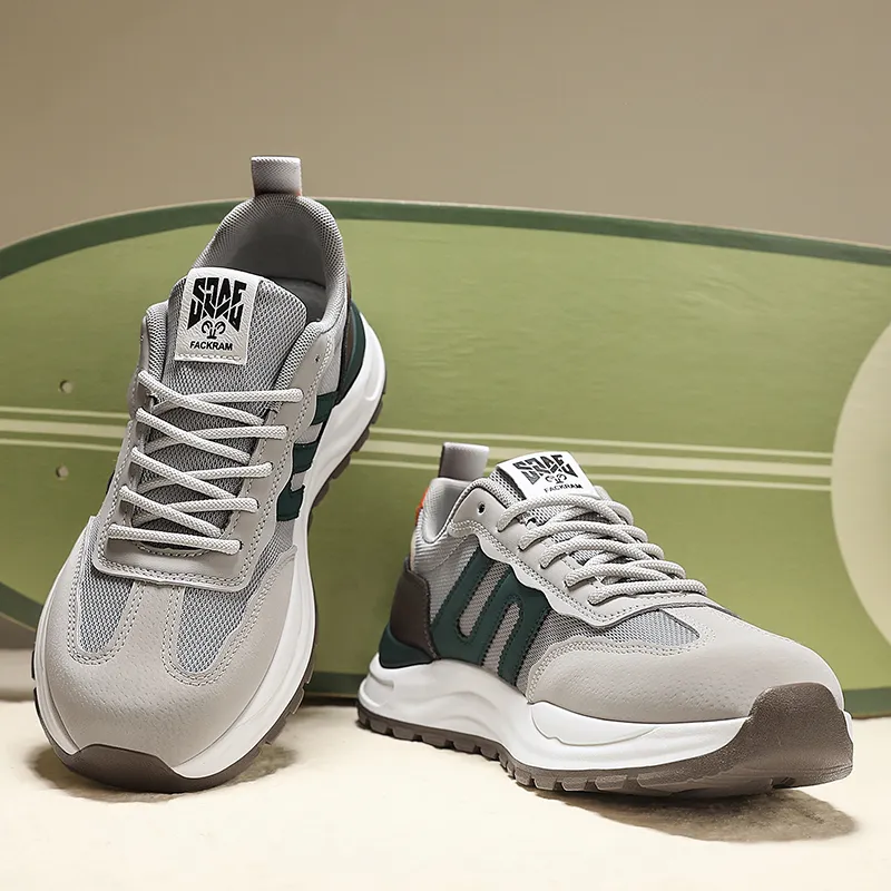 Kangaroo Head Abrasion Resistant Low Top Skateboard Shoes Men's-9