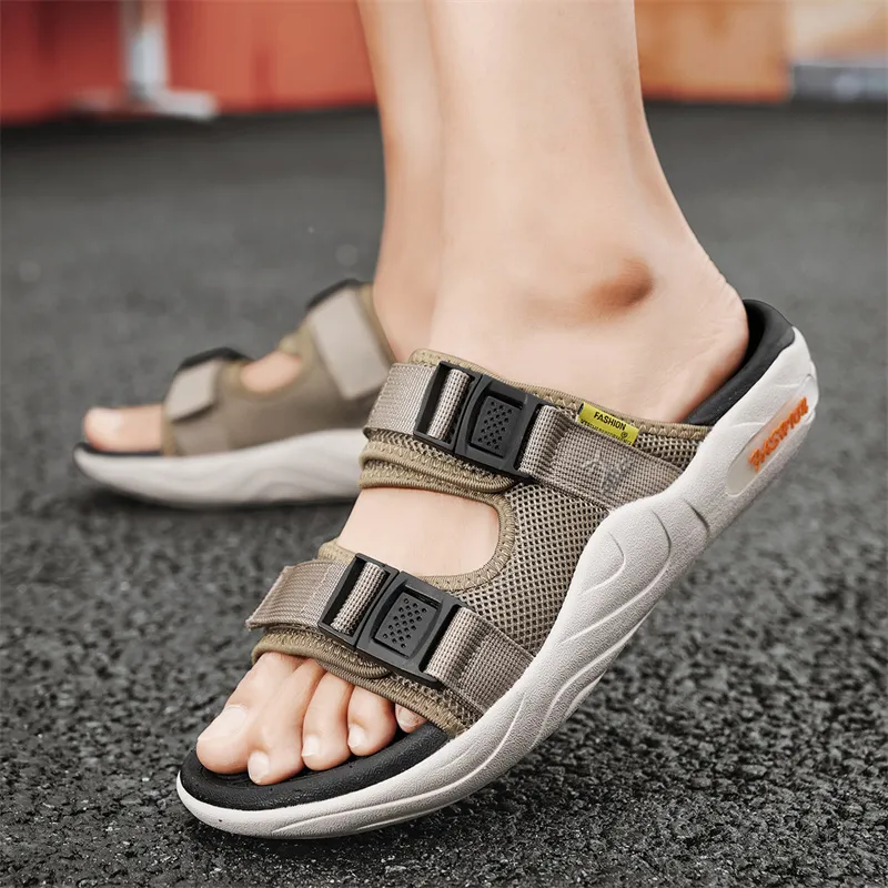 Kangaroo Head Slip Resistant Slide Slippers Men's-3
