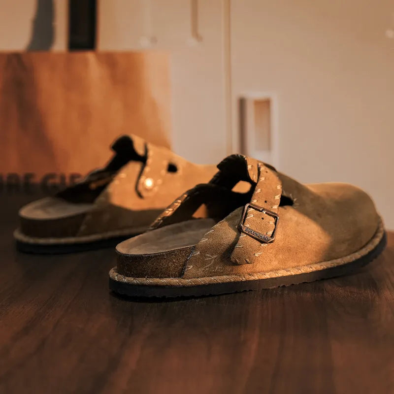 Kangaroo Head Odor Resistant Closed Toe Slippers Unisex-2