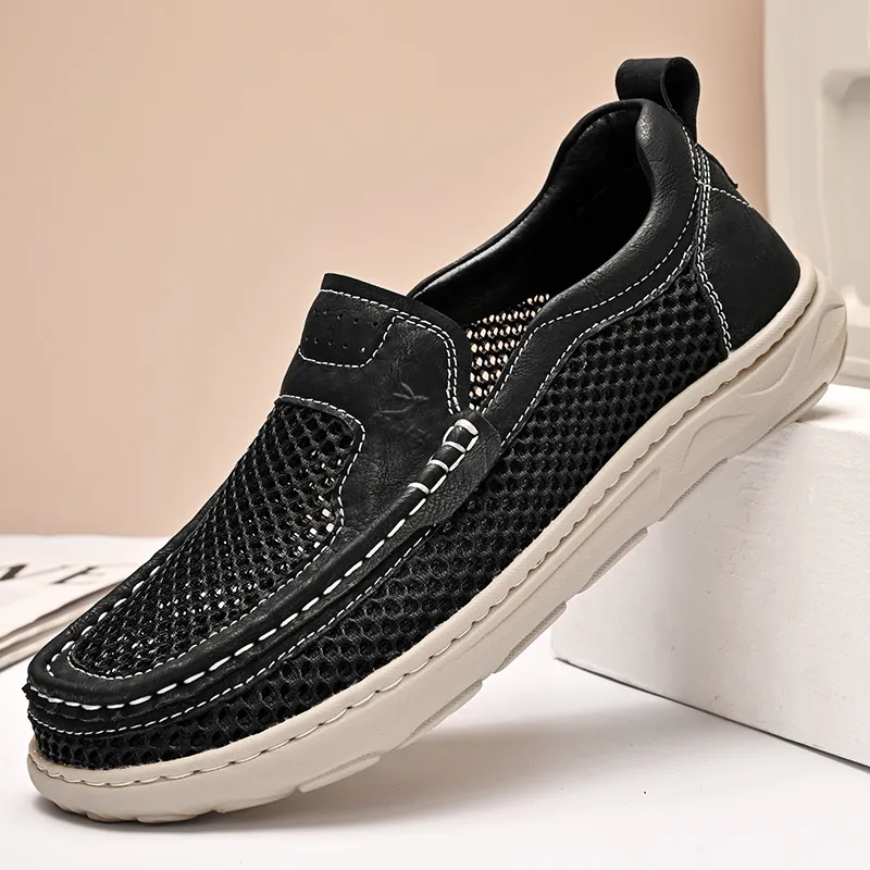 Kangaroo Head Abrasion Resistant Low Top Casual Shoes Men's-5