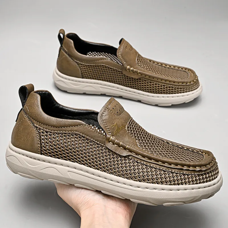 Kangaroo Head Abrasion Resistant Low Top Casual Shoes Men's-2