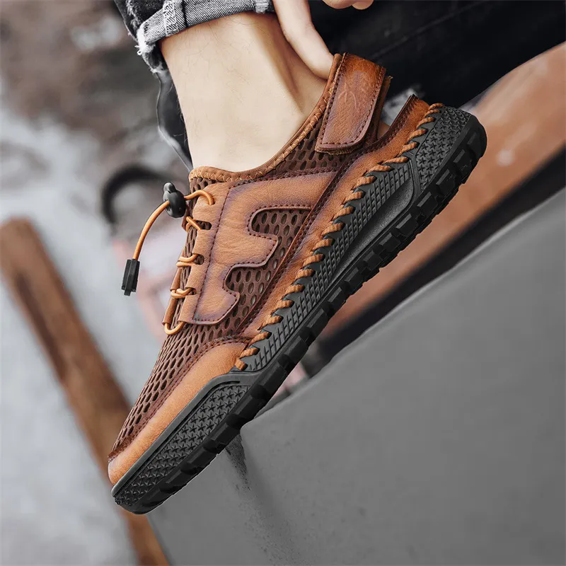 Kangaroo Head Breathable Casual Shoes Men's-7