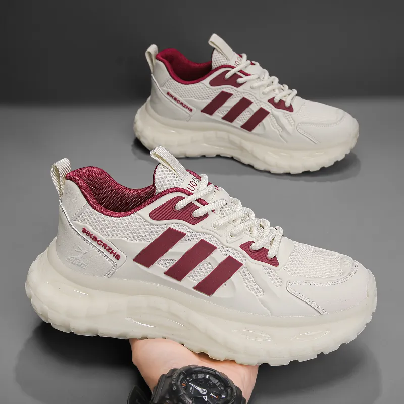 Kangaroo Head Slip Resistant And Breathable Low Top Chunky Sneakers Men's-2