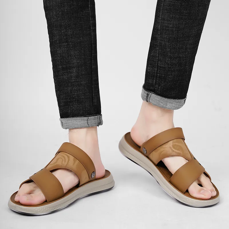 Kangaroo Head Beach Sandals Men's-5