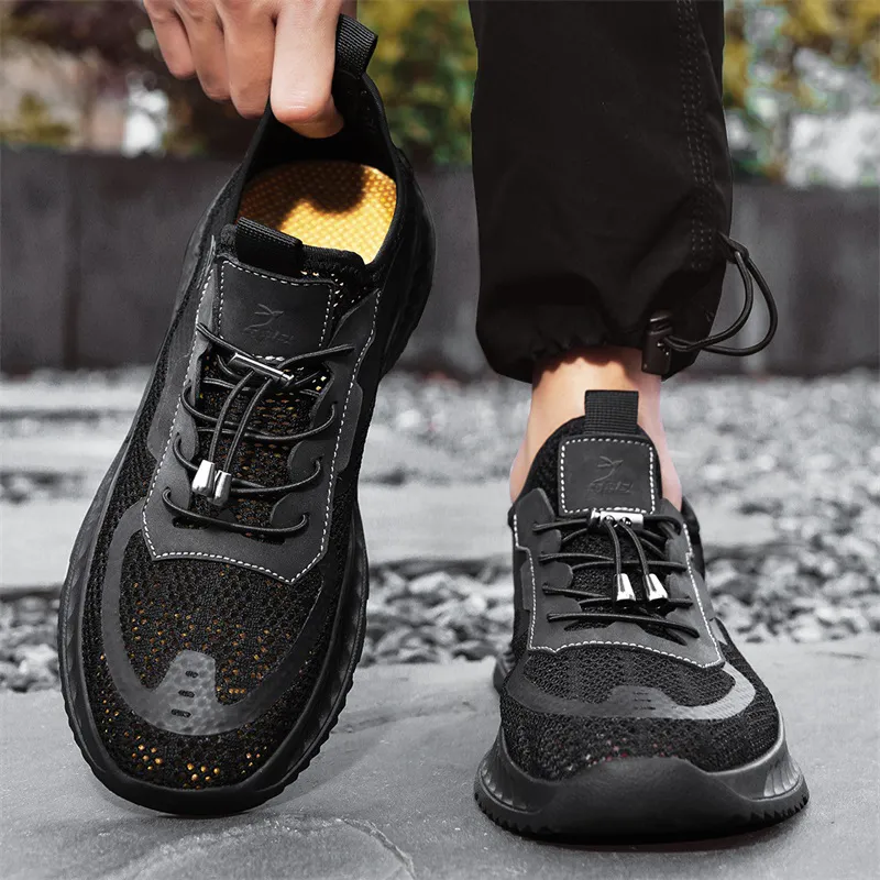 Kangaroo Head Abrasion Resistant Slip Resistant Low Top Casual Shoes Men's-5