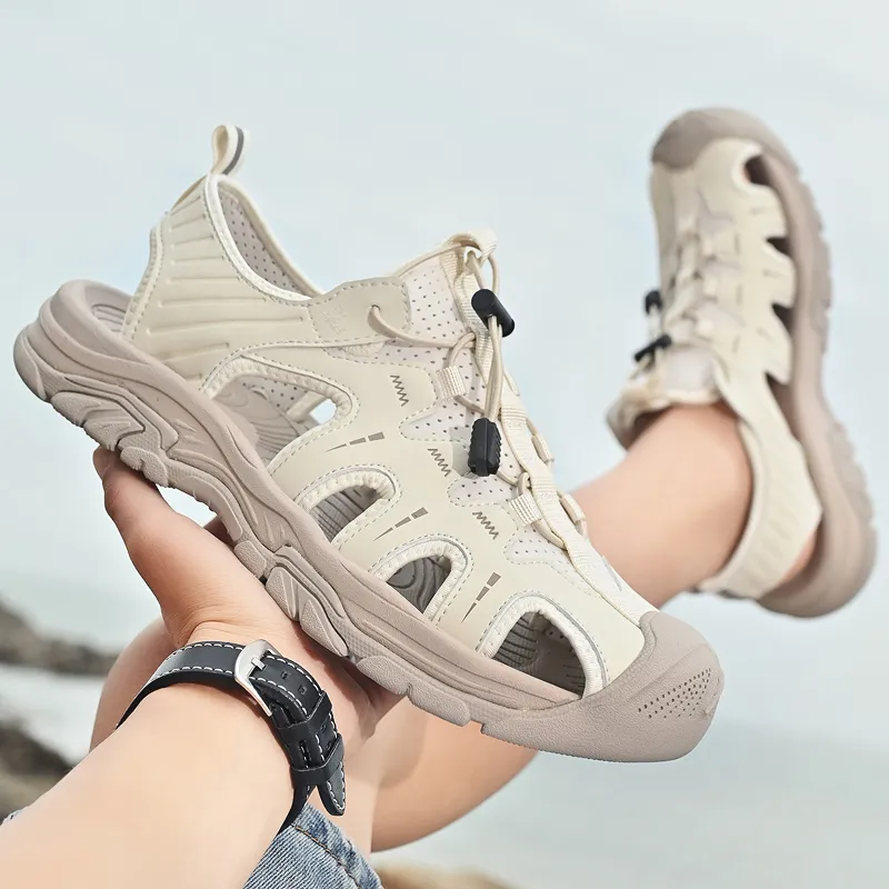 Kangaroo Head Beach Sandals Unisex-4