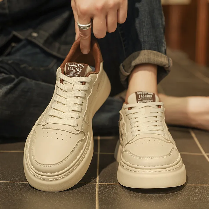 Kangaroo Head Abrasion Resistant Low Top Skateboard Shoes Men's-2