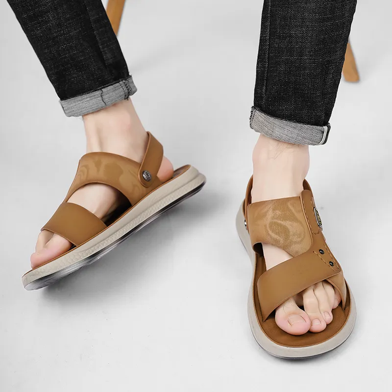 Kangaroo Head Beach Sandals Men's-8