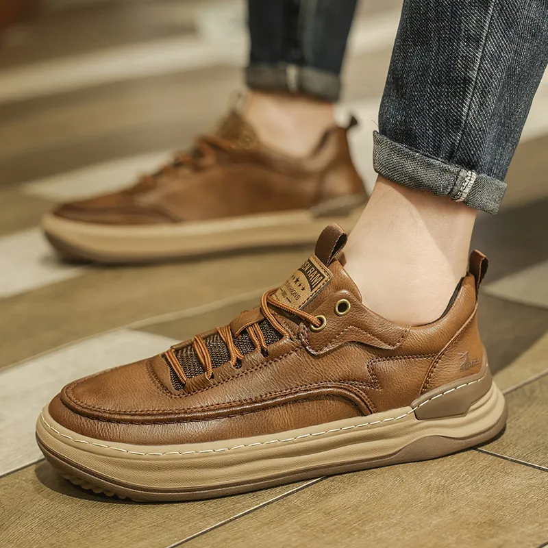 Kangaroo Head Wear-resistant And Lightweight Low-Top Skateboard Shoes Unisex-12