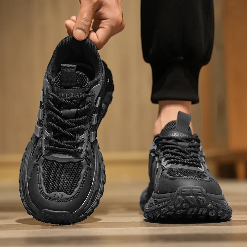 Kangaroo Head Slip Resistant And Breathable Low Top Chunky Sneakers Men's-9