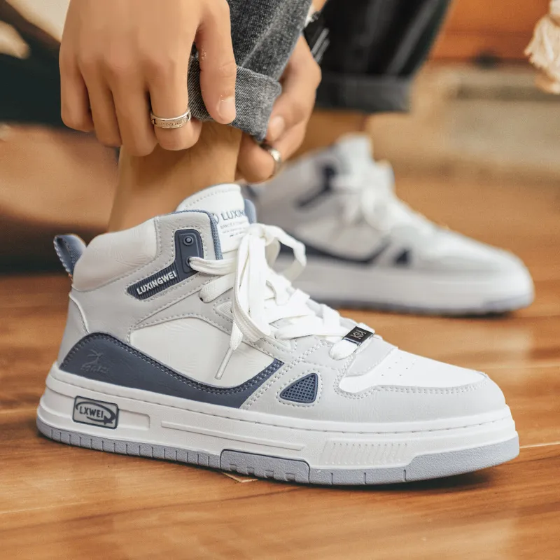 Kangaroo Head Wear-Resistant High-Top Skateboard Shoes Unisex-5