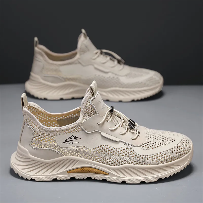 Kangaroo Head Abrasion Resistant Slip Resistant Low Top Casual Shoes Men's-3