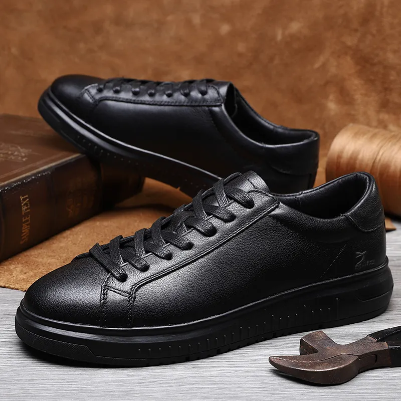 Kangaroo Head Wear Resistant Low Top Skateboard Shoes Unisex Black-6