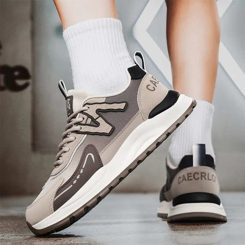 Kangaroo Head Theme Collection Abrasion Resistant Low Top Casual Shoes Men's-3