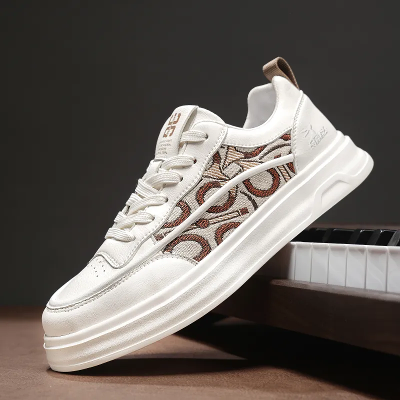 Kangaroo Head Abrasion Resistant Low Top Skateboard Shoes Men's-1