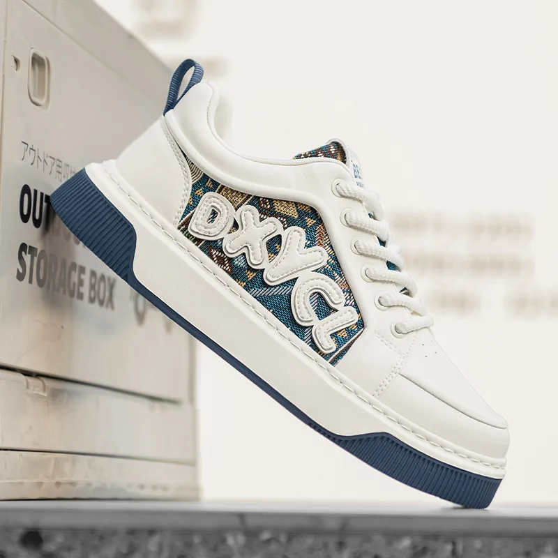 Kangaroo Head Anti Slip Wear Resistant Low Top Skateboard Shoes Men's-2