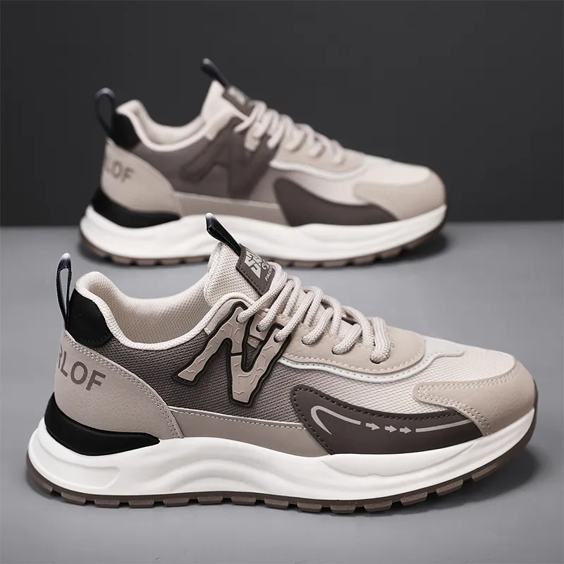 Kangaroo Head Theme Collection Abrasion Resistant Low Top Casual Shoes Men's-1