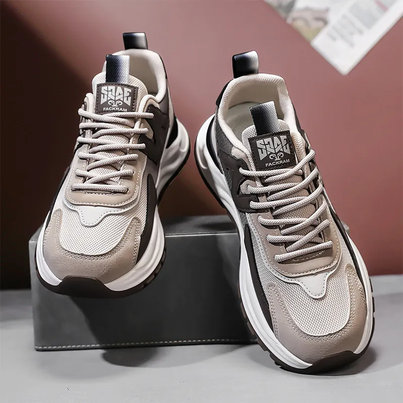 Kangaroo Head Theme Collection Abrasion Resistant Low Top Casual Shoes Men's-2