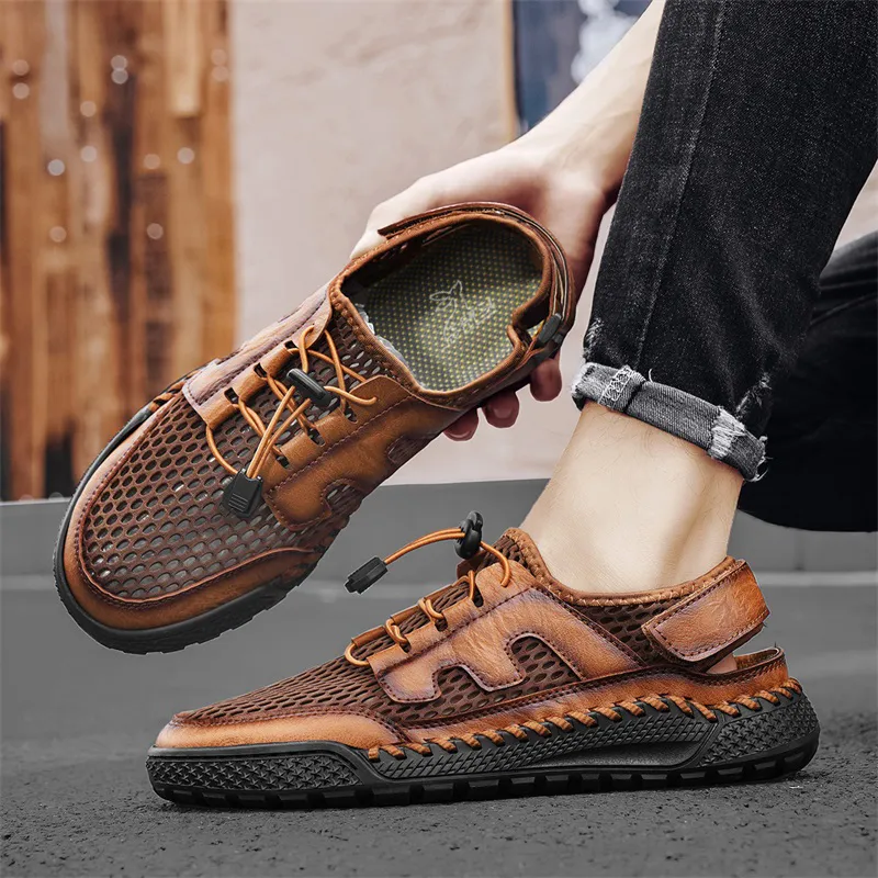 Kangaroo Head Breathable Casual Shoes Men's-6
