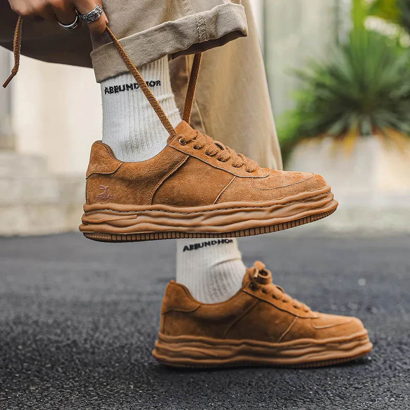 Kangaroo Head Wear-Resistant Low-Top Skateboard Shoes Unisex-2