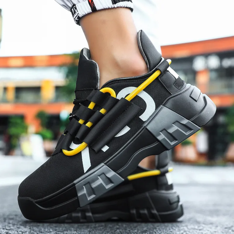 Kangaroo Head Slip Resistant Low Top Chunky Sneakers Men's-2