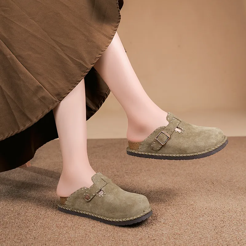 Kangaroo Head Odor Resistant Closed Toe Slippers Unisex-7