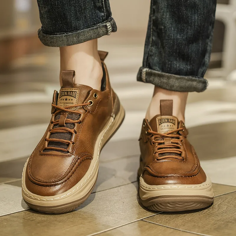 Kangaroo Head Wear-resistant And Lightweight Low-Top Skateboard Shoes Unisex-13