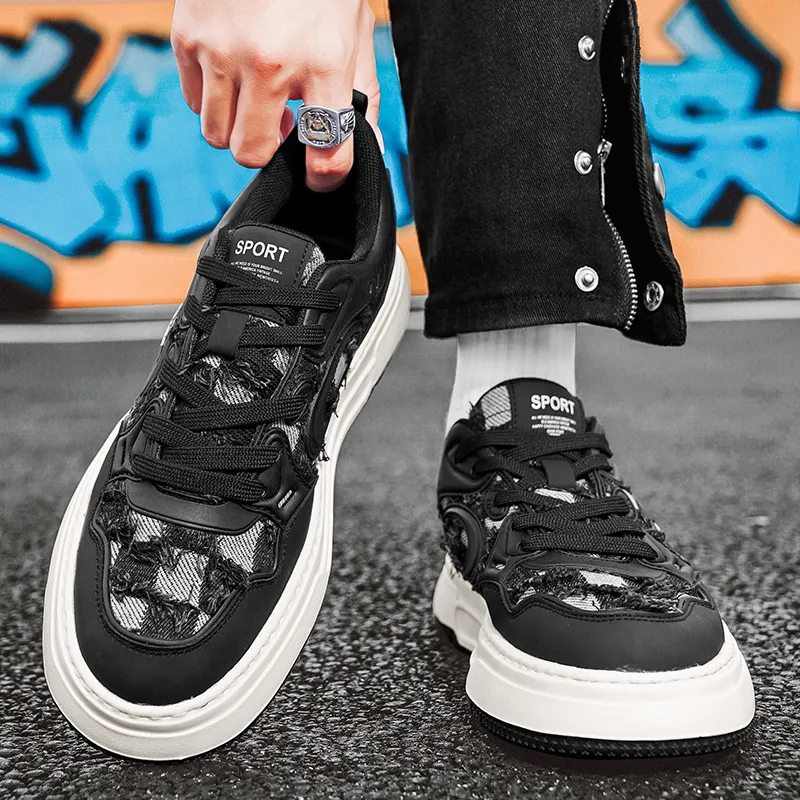 Kangaroo Head Cushioning Low-Top Skateboard Shoes Unisex-6